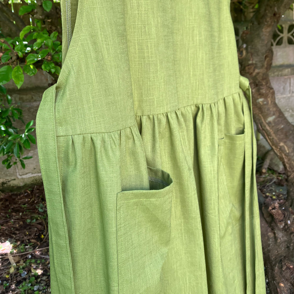 Pinafore Apron - Green