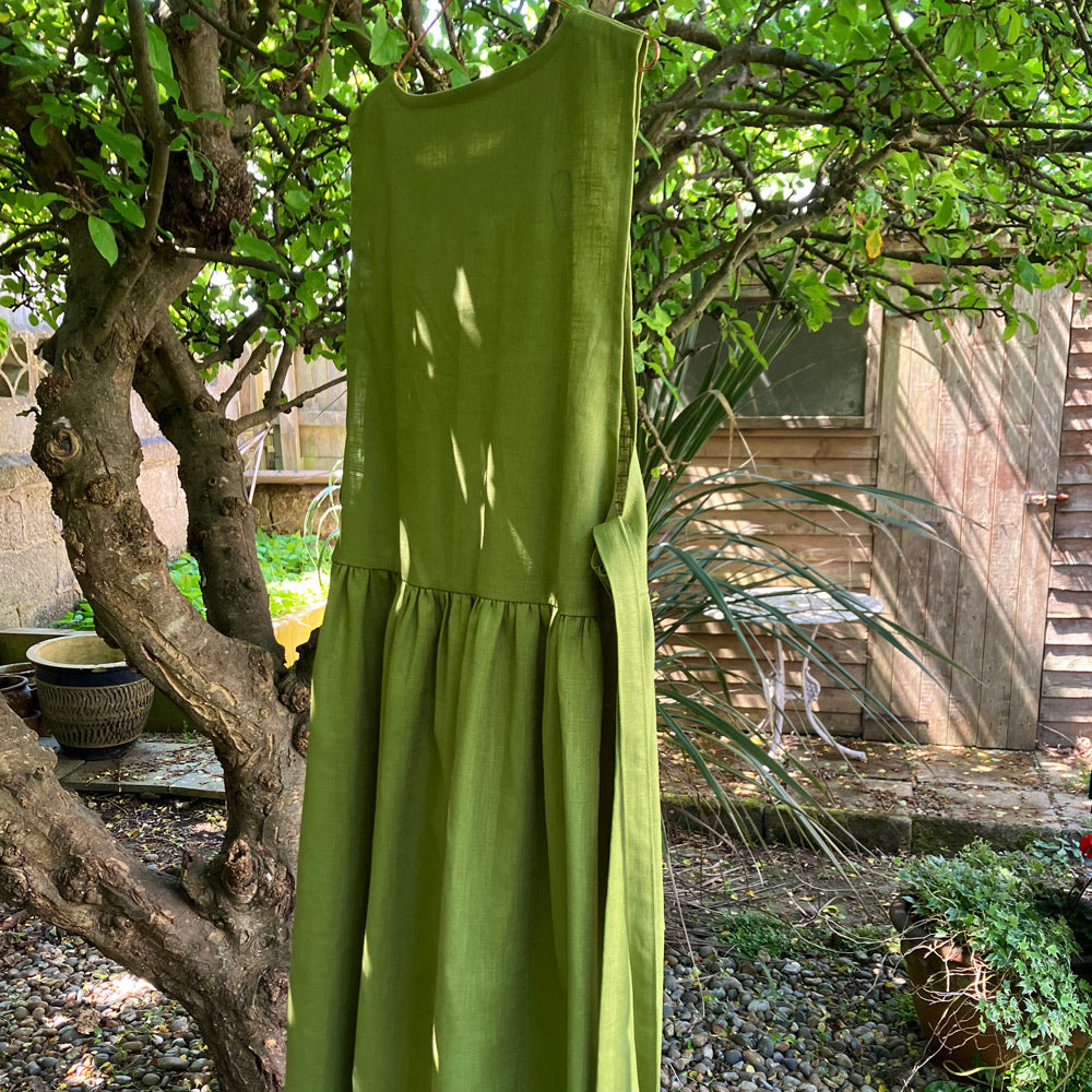 Pinafore Apron - Green