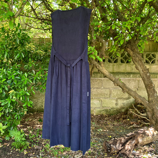 Pinafore Apron - Navy