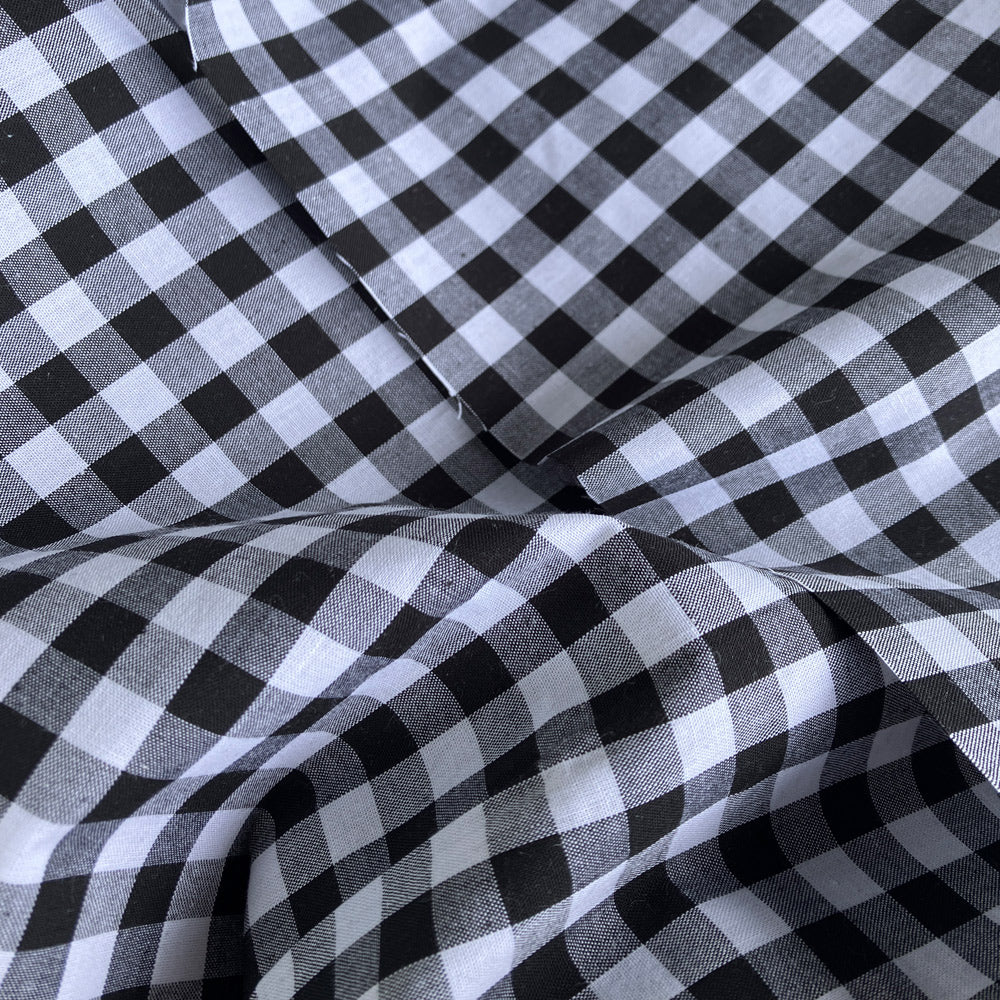Black and White Cotton Fabric