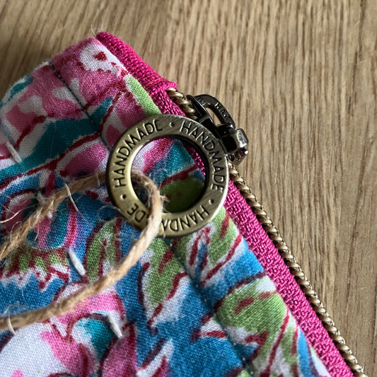 Hand stitched - Artisan Pouch/Bag