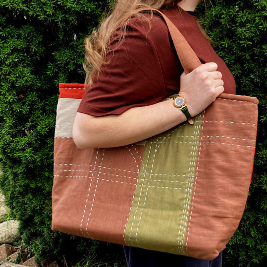 Extra Large Rustic Shopper Bag