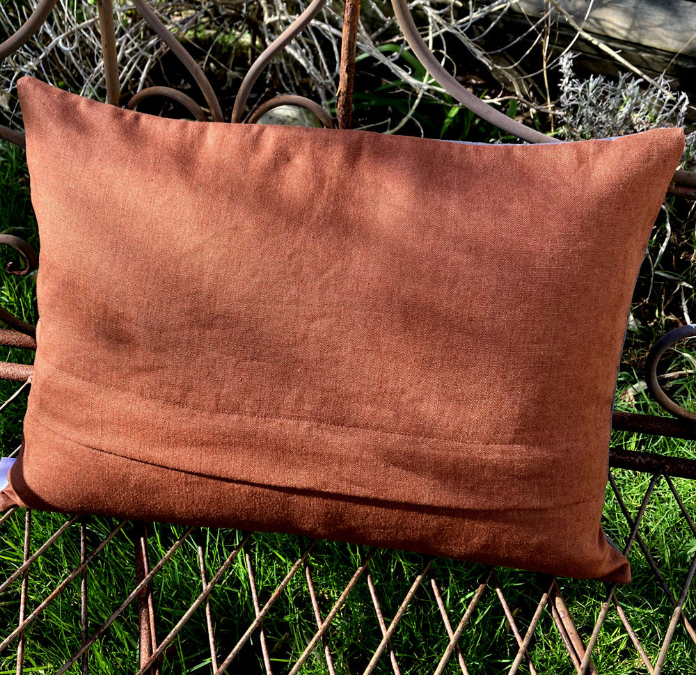 Oblong Linen Scatter Cushion