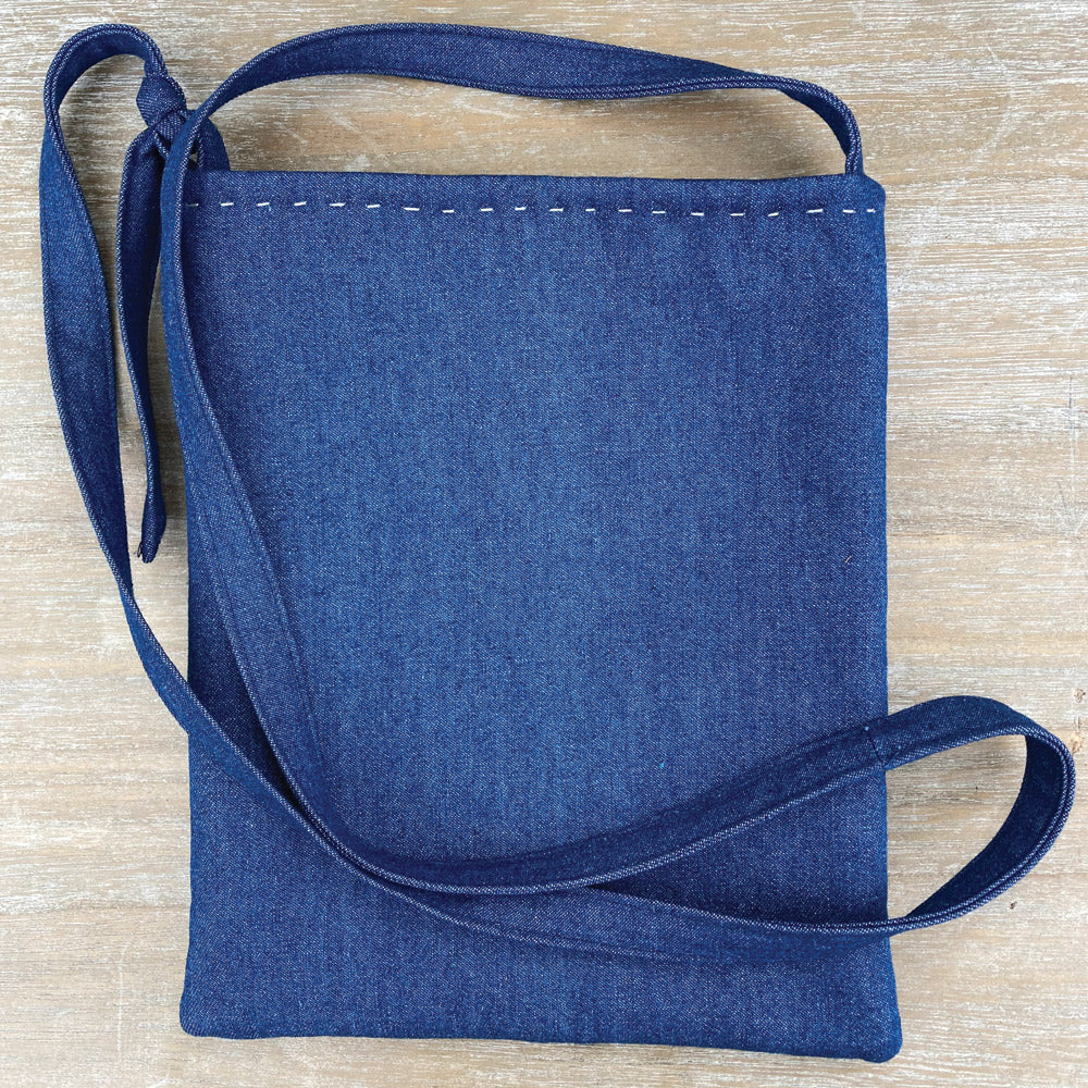 Shoulder Bag - Slow Stitch Patchwork