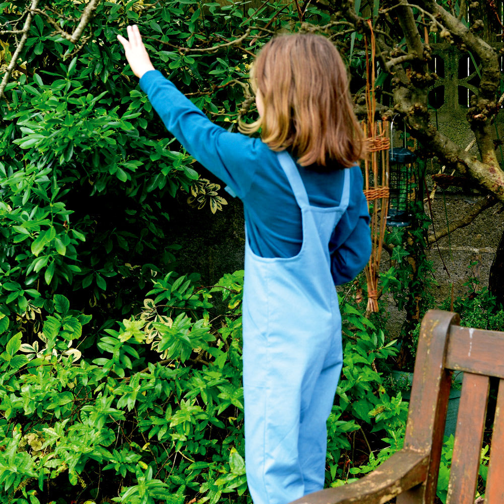 Dungarees in Cotton Canvas