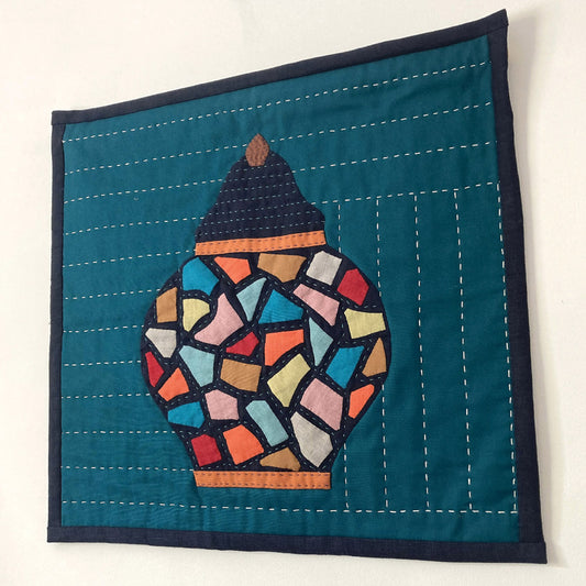 Mosaic Jar Wall Hanging