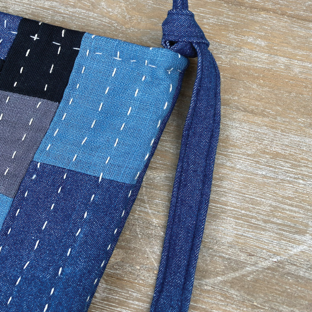 Shoulder Bag - Slow Stitch Patchwork