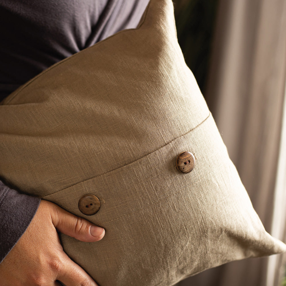 Natural Oblong Scatter Cushion