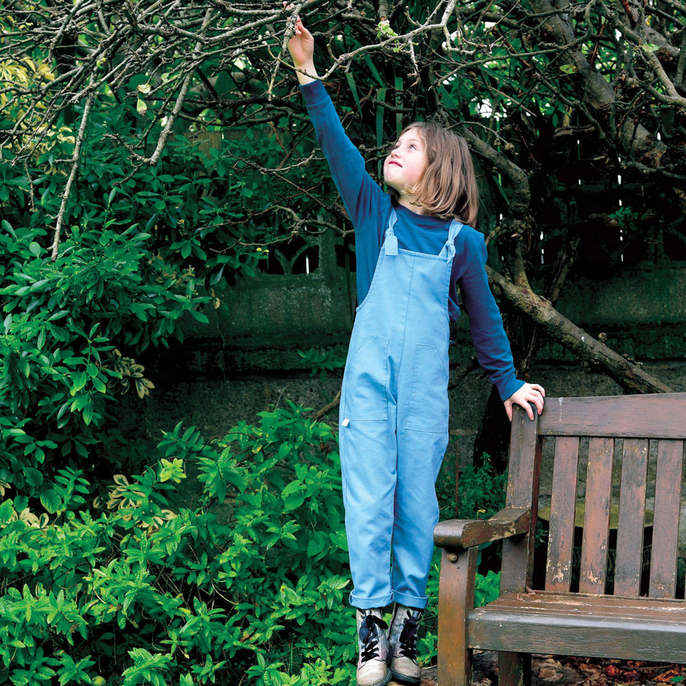 Dungarees in Cotton Canvas