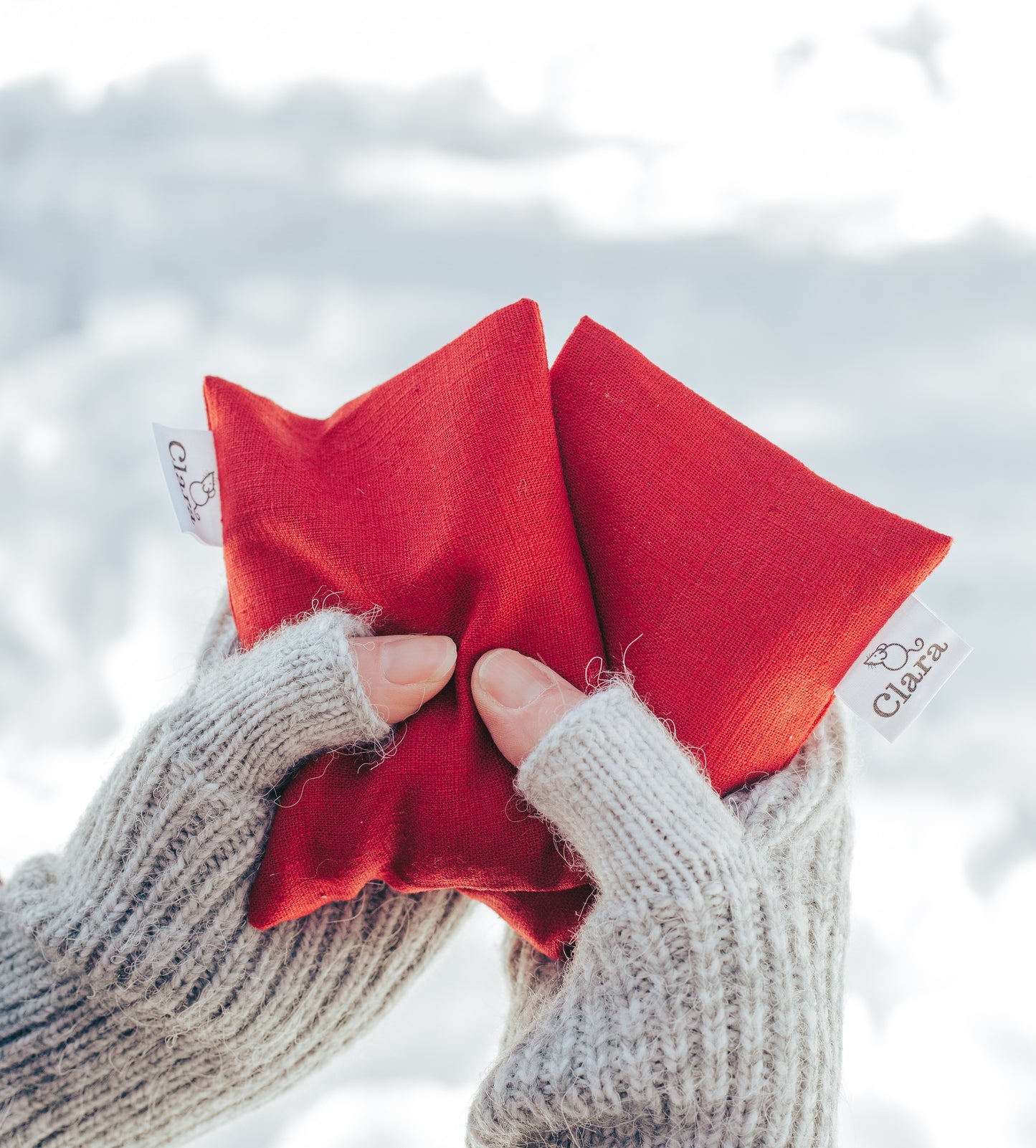 2 Wheat Hand Warmers