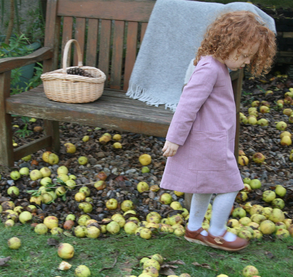 Long Sleeve Linen Dress
