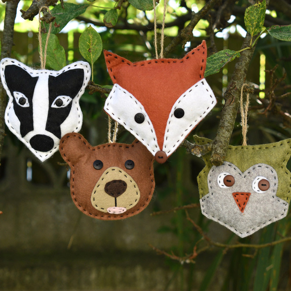 Woodland Animals Felt Sewing Kit