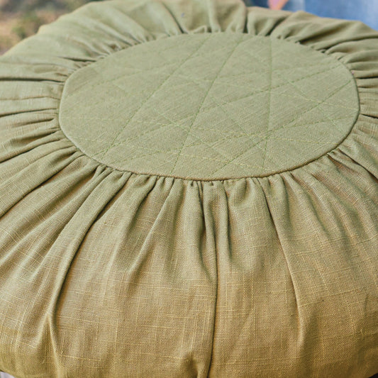 Linen Fabric - Green