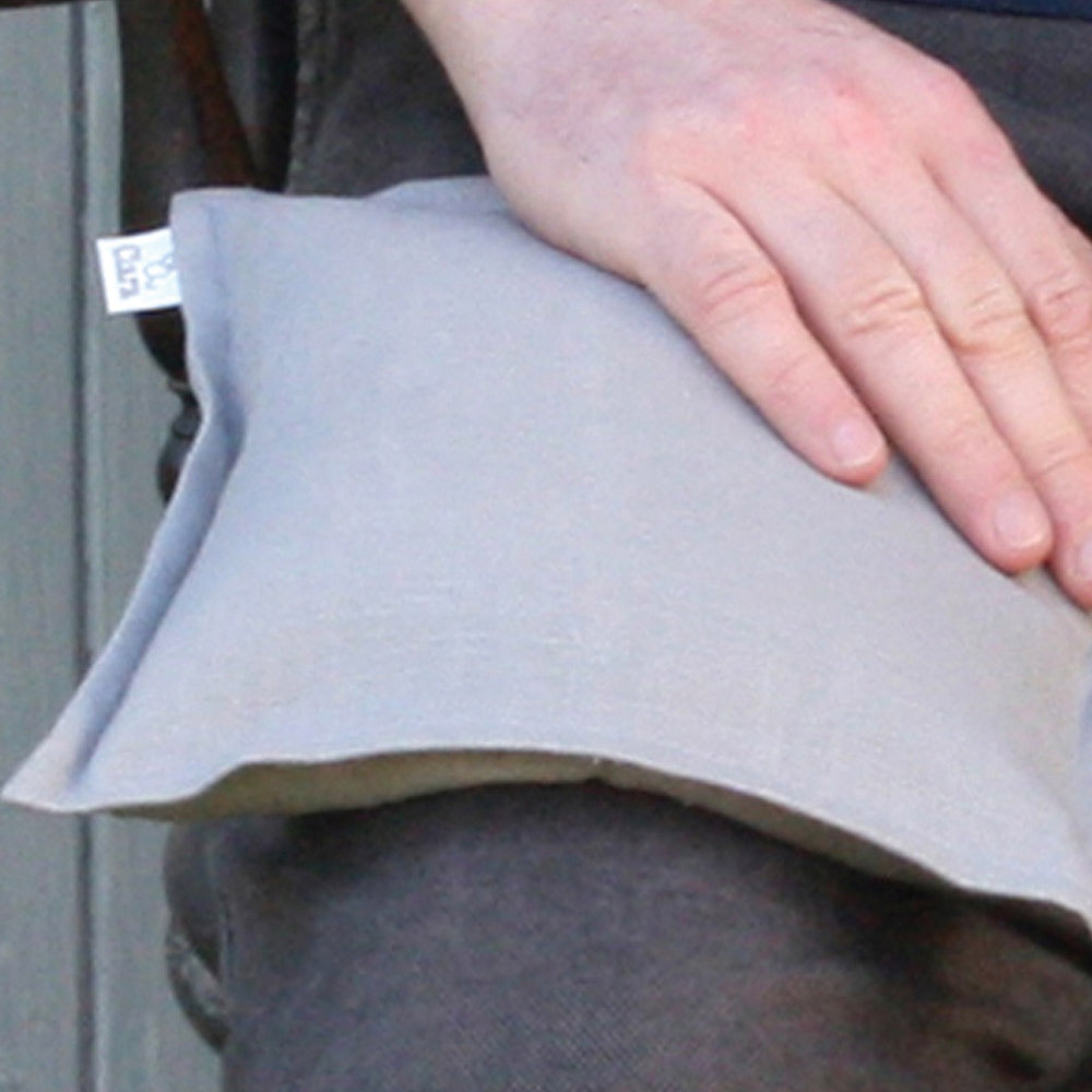 Linen Fabric - Pale Grey