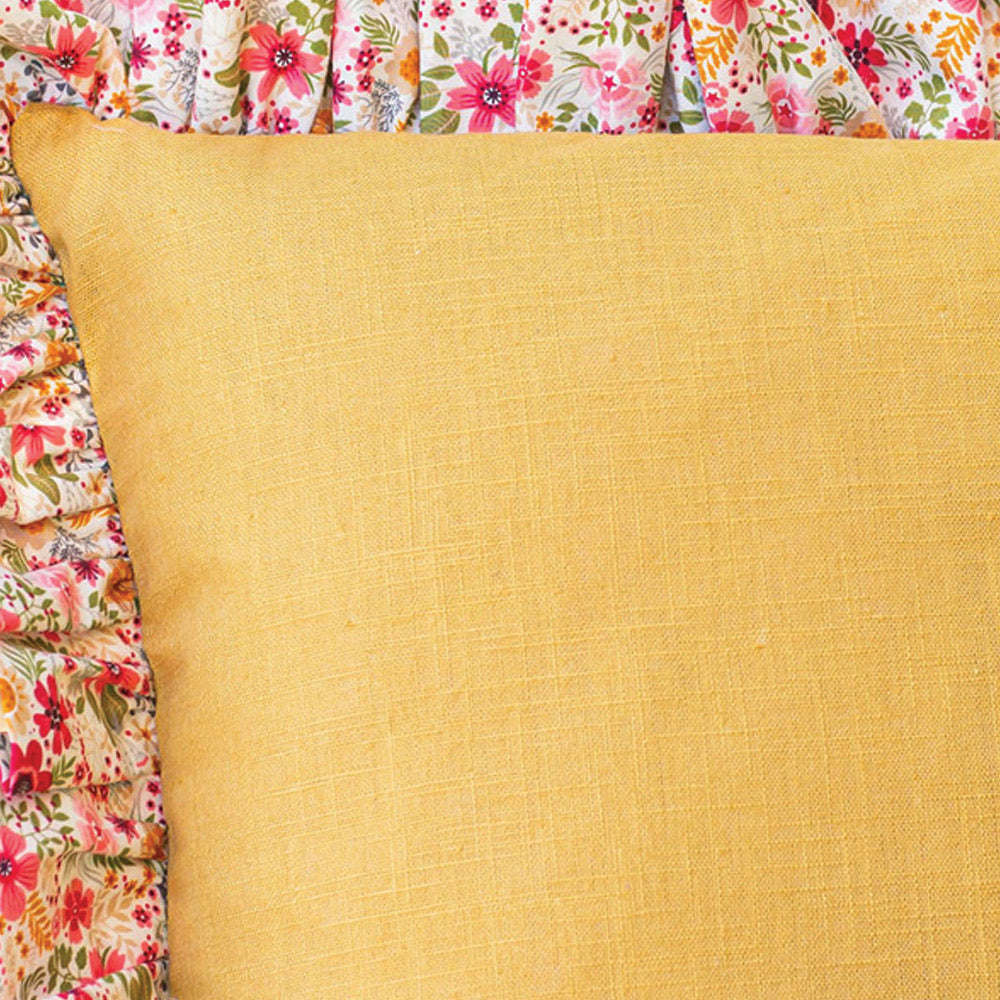 Linen Fabric - Gold