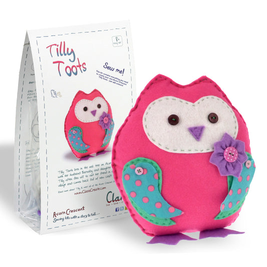 Owl Sewing Kit - Tilly Toots