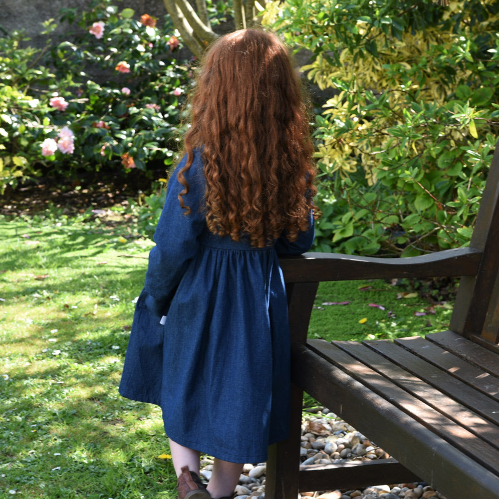 Child's Denim Coat Dress
