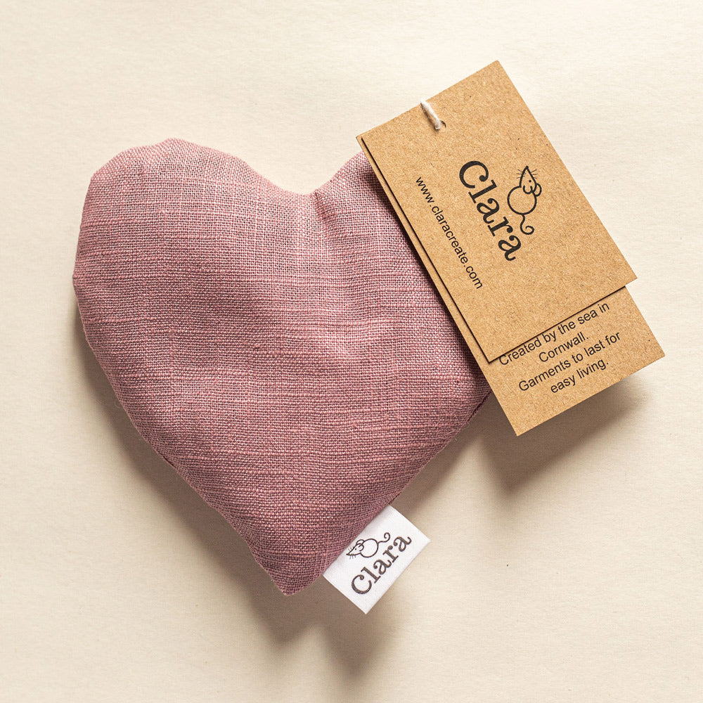 Lavender and Wheat Heart Hand Warmers