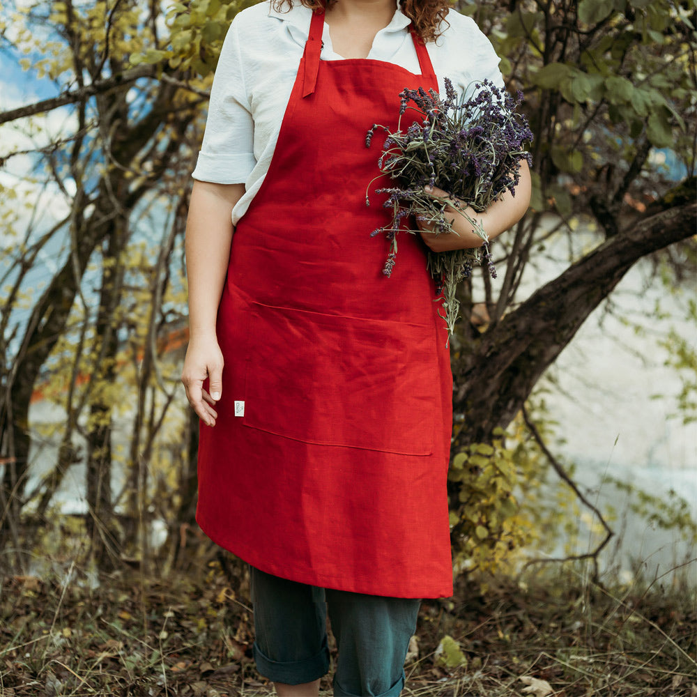 Unisex Linen Aprons
