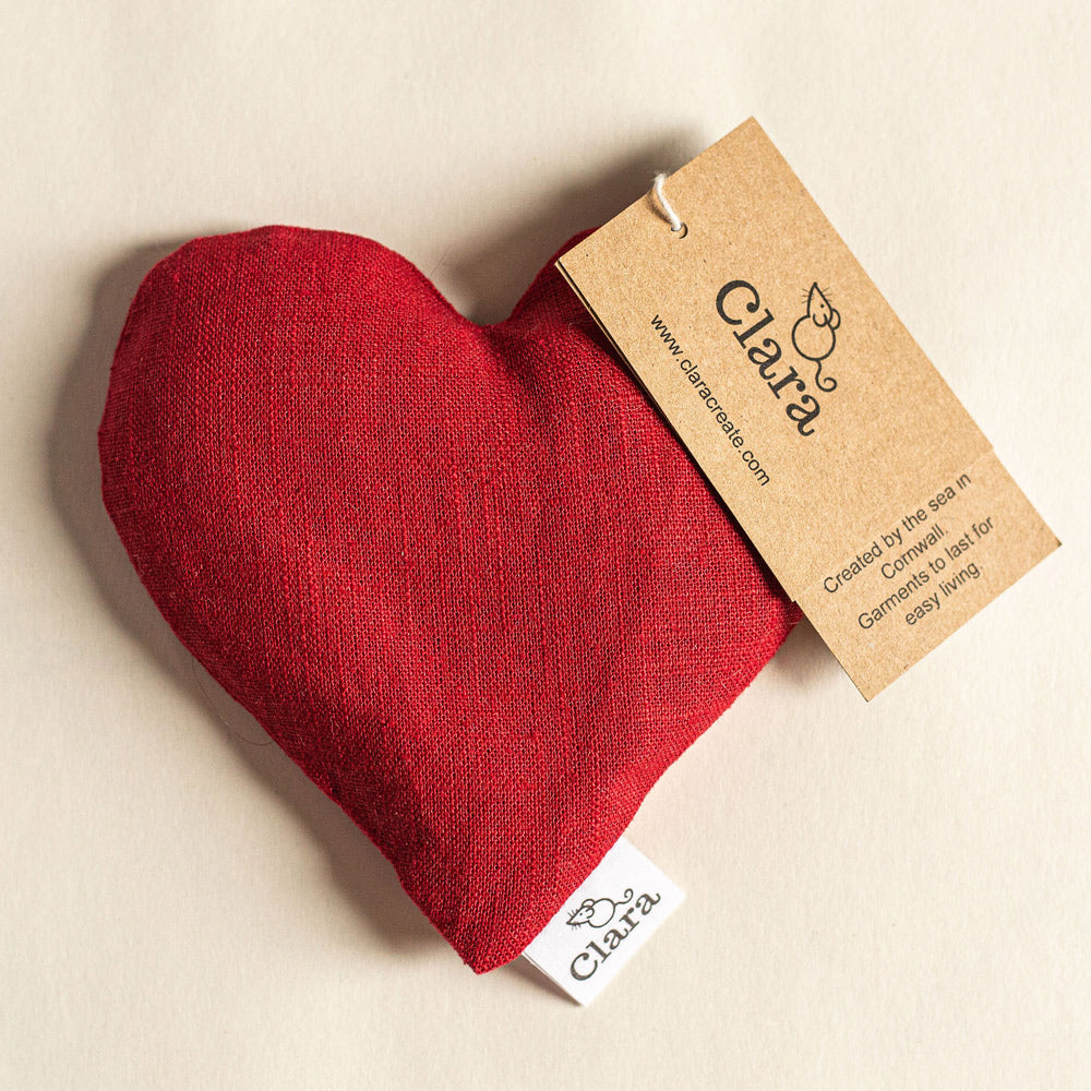 Lavender and Wheat Heart Hand Warmers