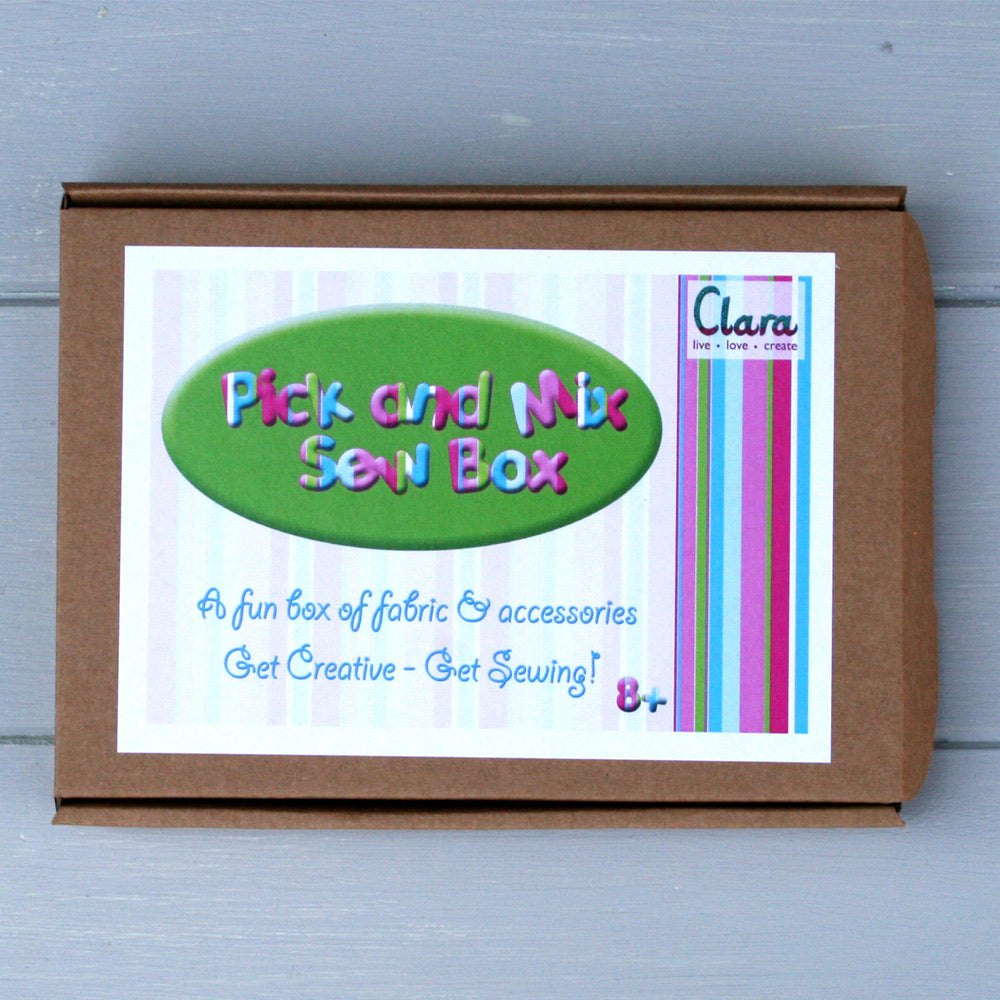 Craft box Pick and Mix Fabric and Accessories