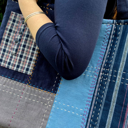 Hand stitching is a passion!