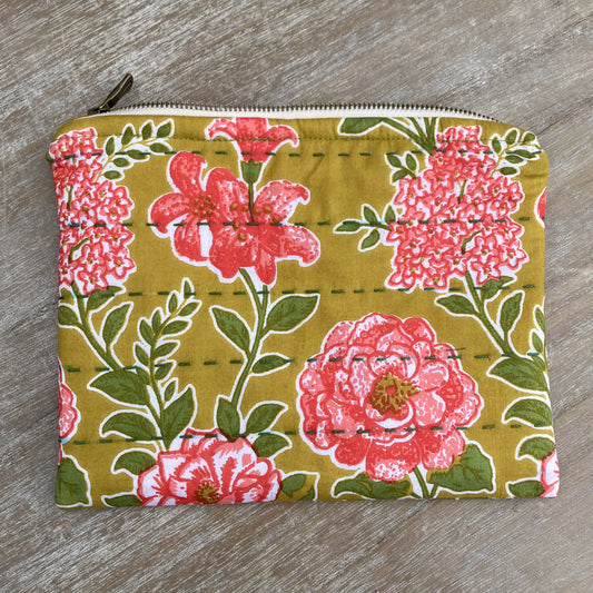 Hand-stitched Artisan Pouch