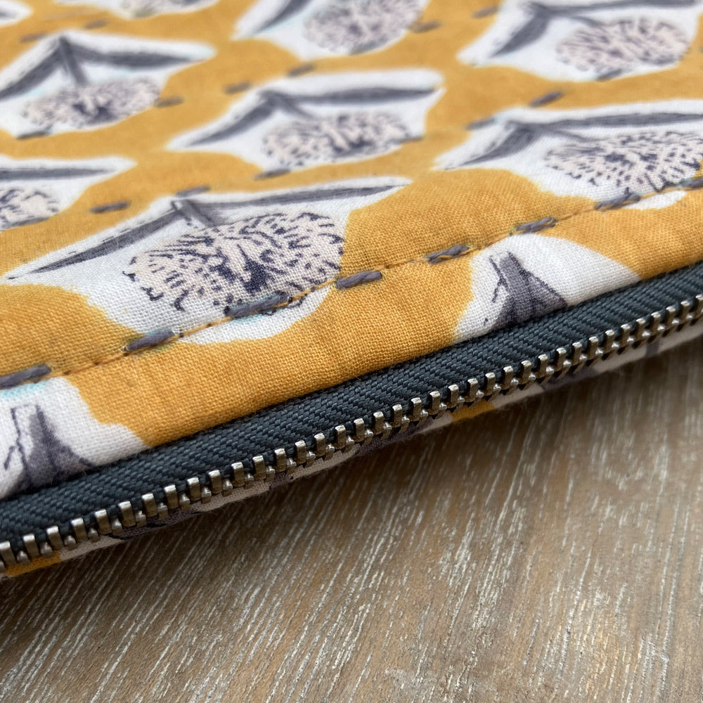 Hand-stitched Artisan Pouch