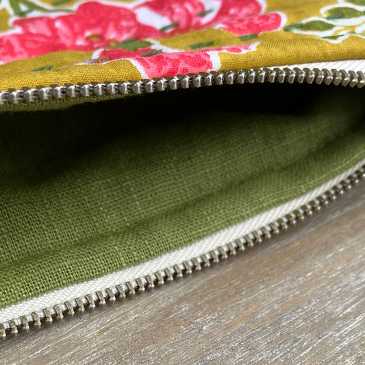 Hand-stitched Artisan Pouch