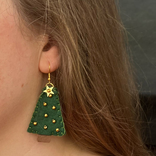 Christmas Tree Earrings