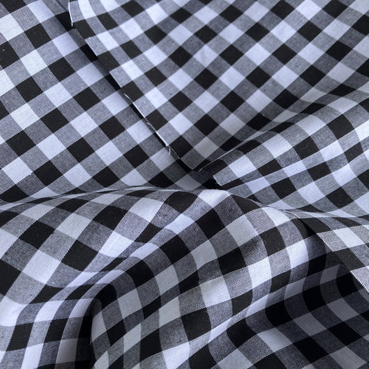 Black and White Cotton Fabric