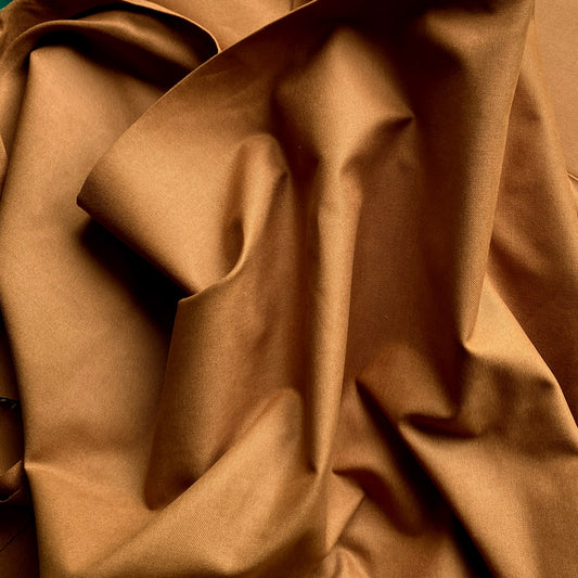 Toffee Colour Cotton Canvas Fabric