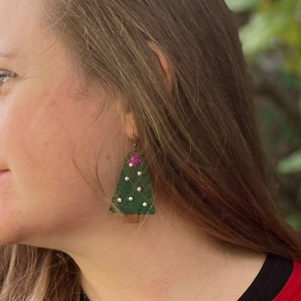 Christmas Tree Earrings