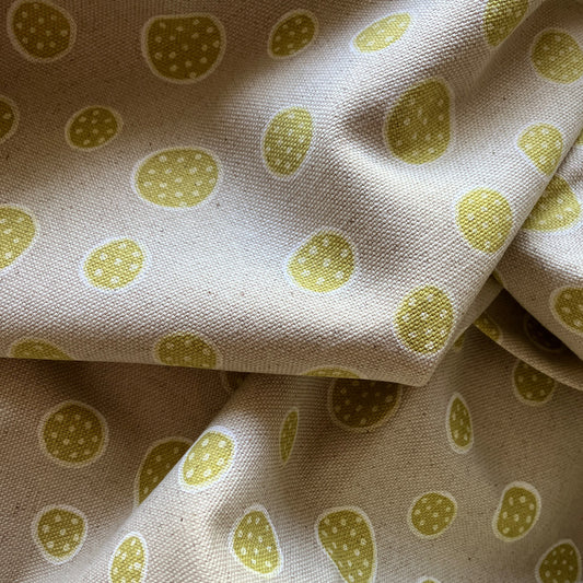 Dotty Furnishing Fabric - Pistachio