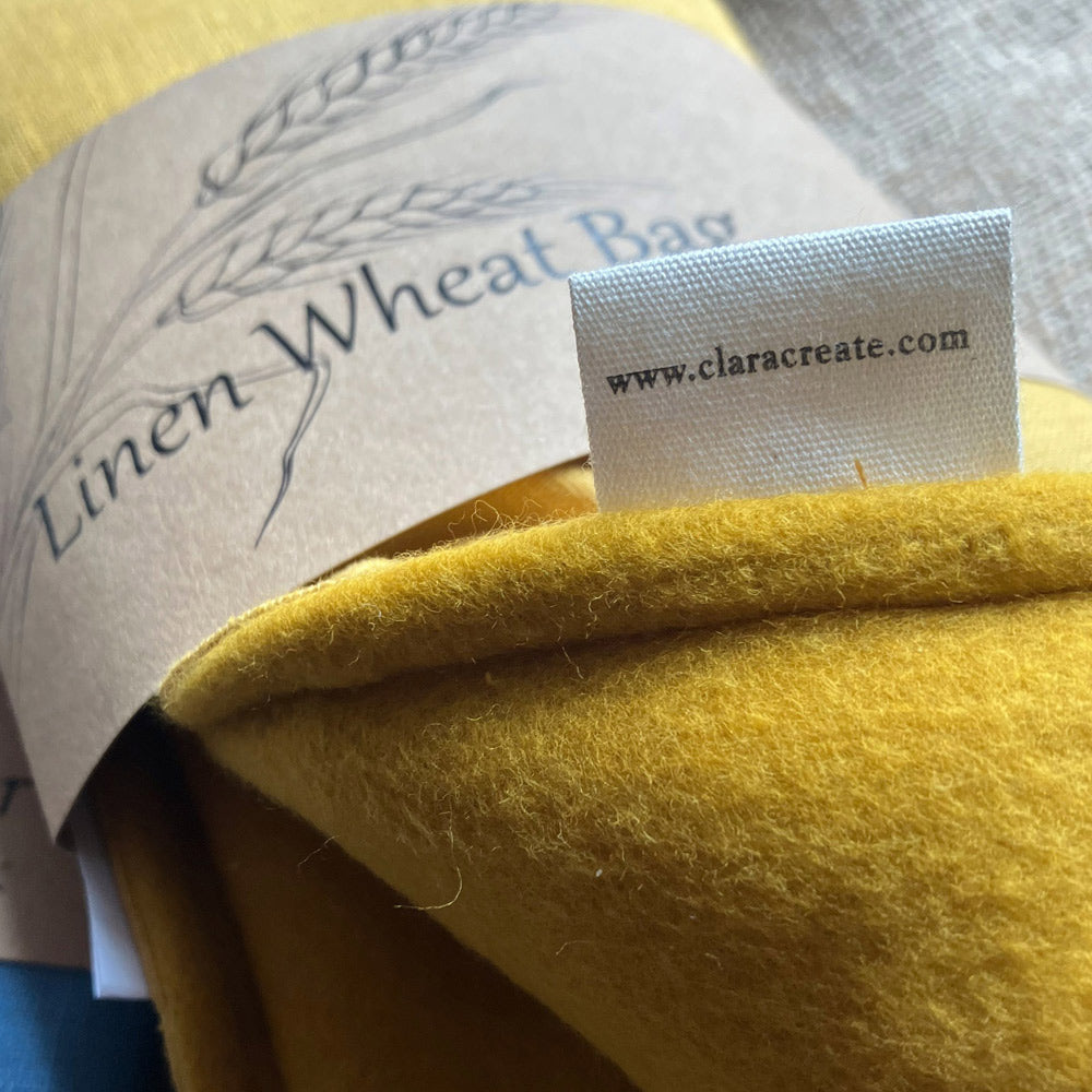 Linen Wheat Bag Wrap