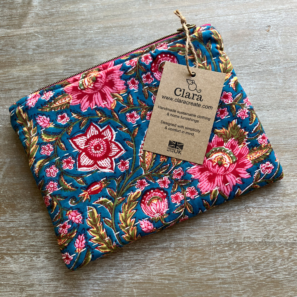Hand-stitched Artisan Pouch