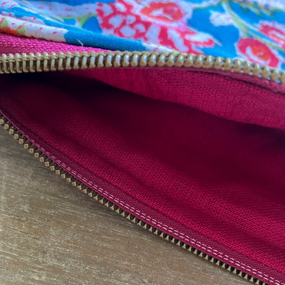 Hand-stitched Artisan Pouch