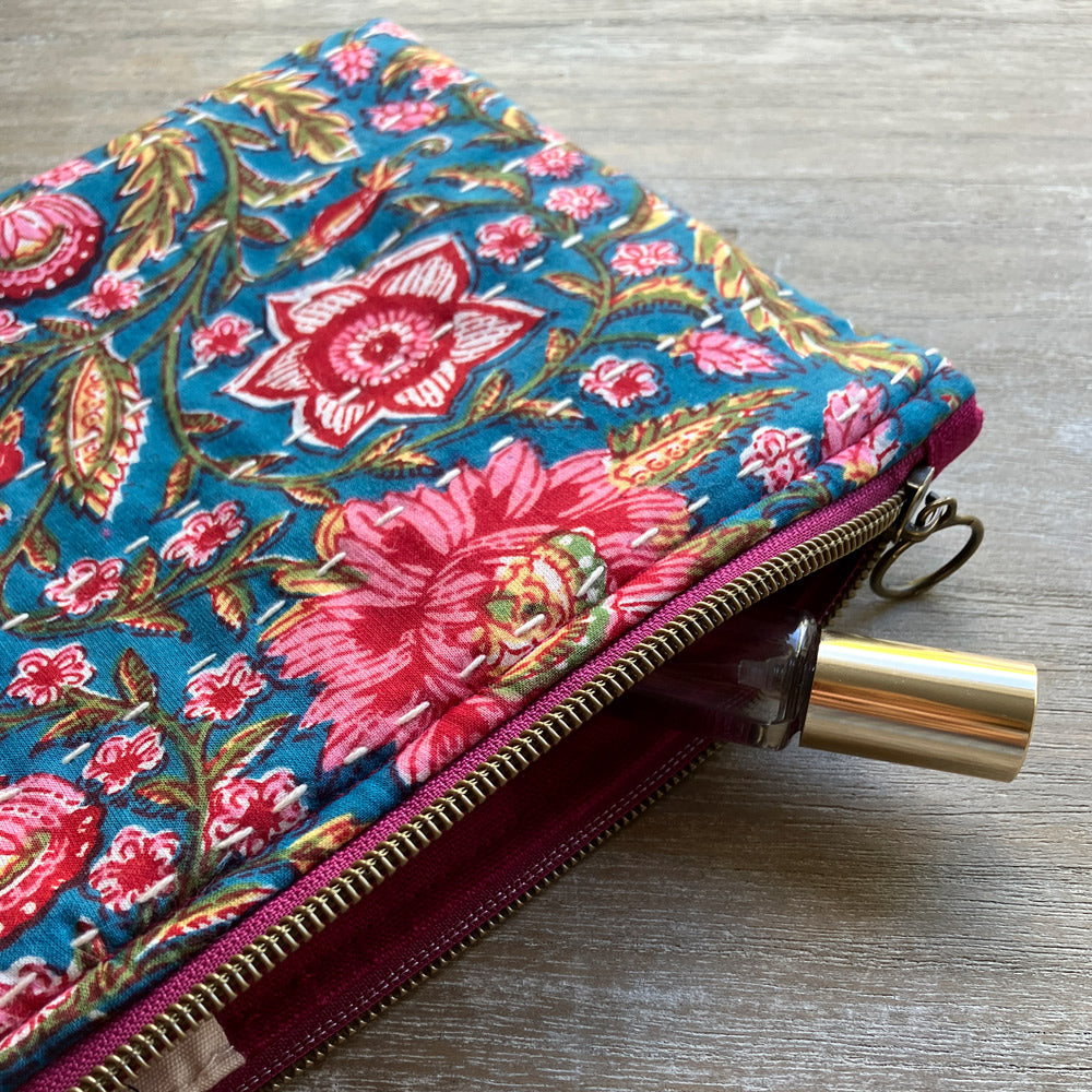 Hand-stitched Artisan Pouch