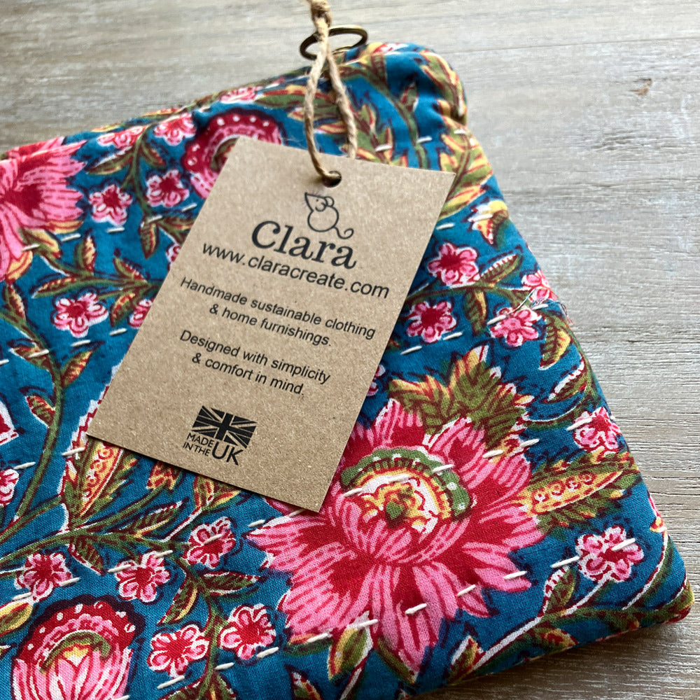 Hand-stitched Artisan Pouch