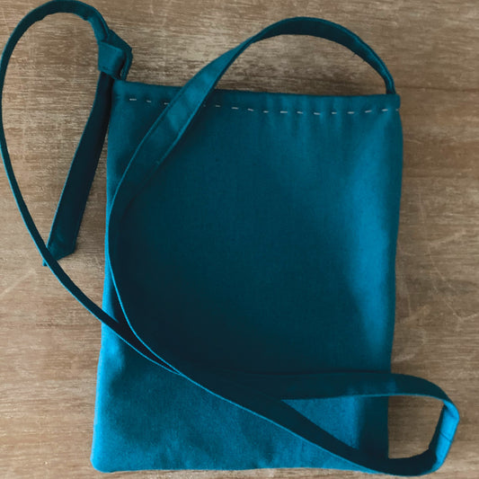 Shoulder Bag - Slow Stitch Patchwork