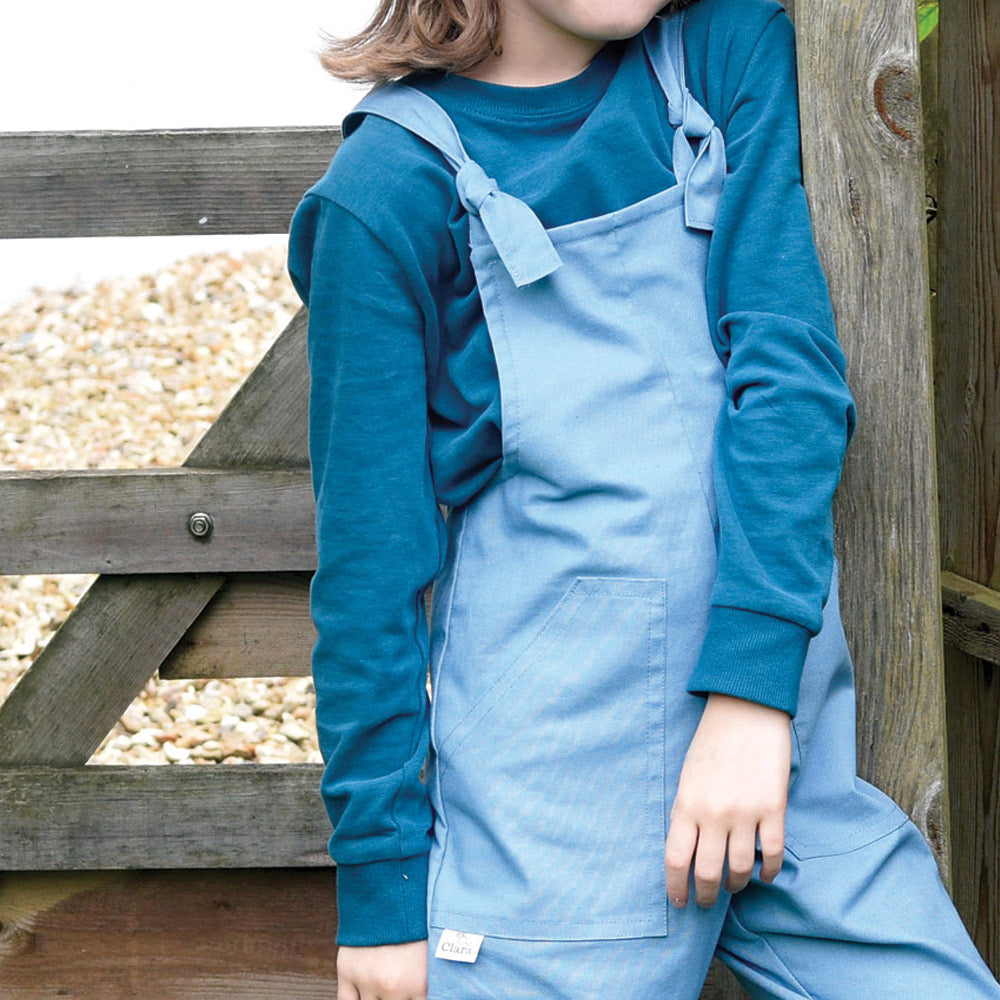 Dungarees in Cotton Canvas