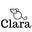 logo of Clara Create for handmade clothing, homewares and textile art.