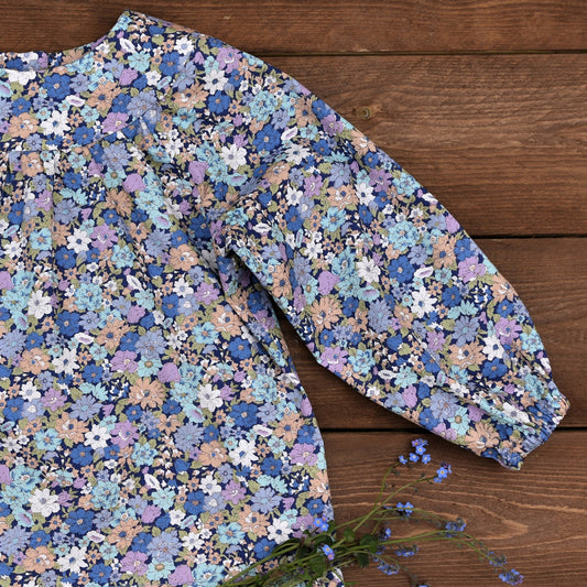 Girls Boho Blouese - Blue