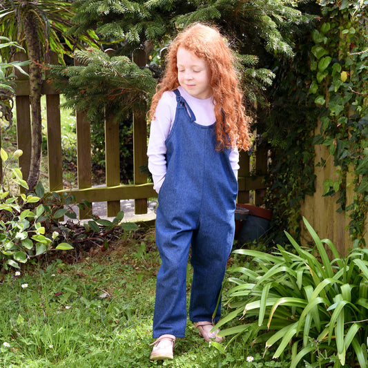 Childs Denim Dungarees