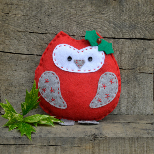 Owl Craft Felt Sewing Kit