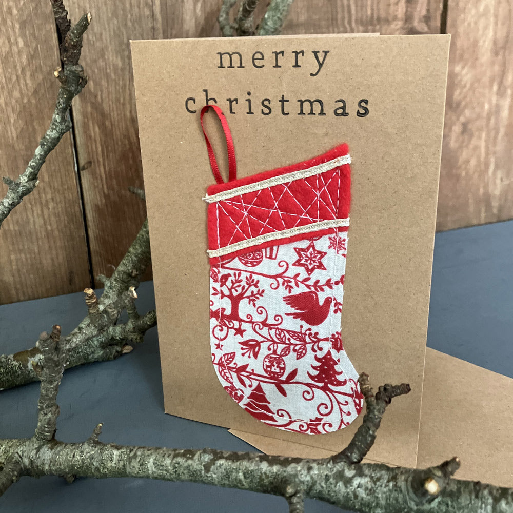 Christmas Cards - Christmas Stocking