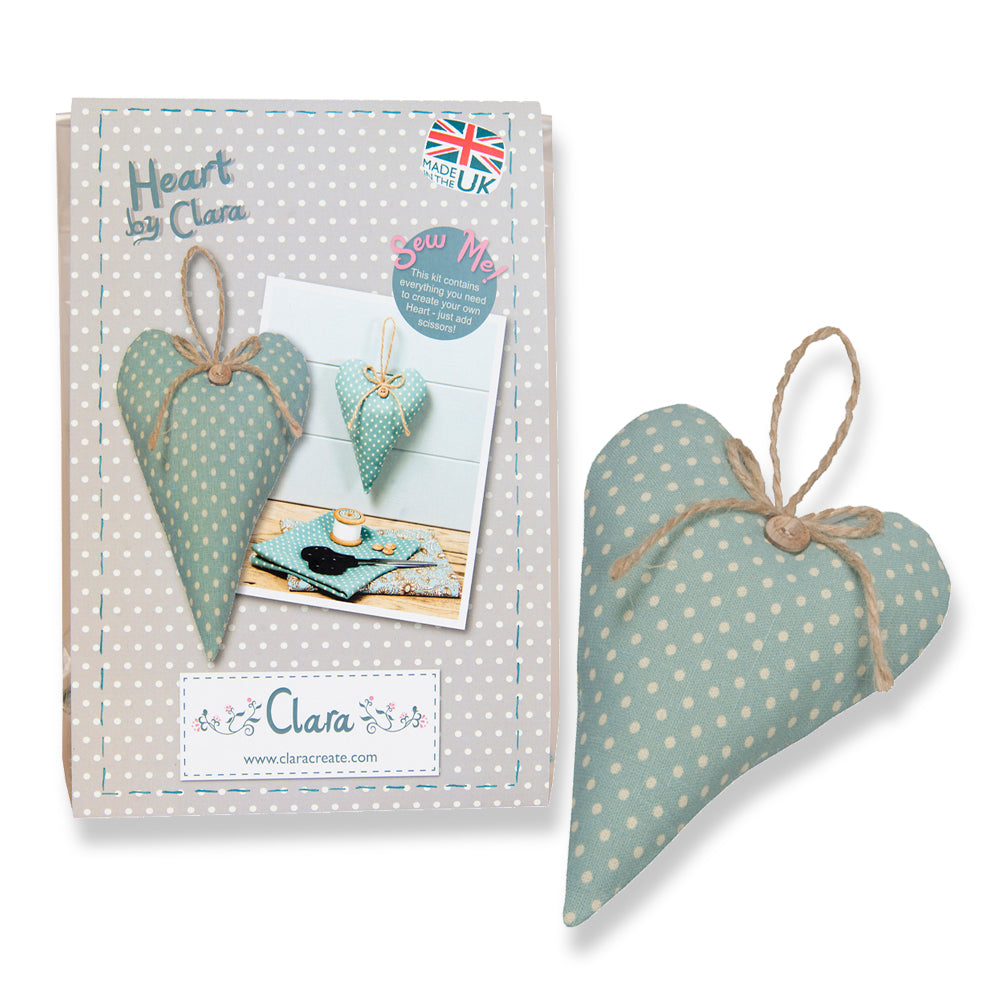 Spotty Heart Sewing Kit -- BUY ONE GET ONE FREE