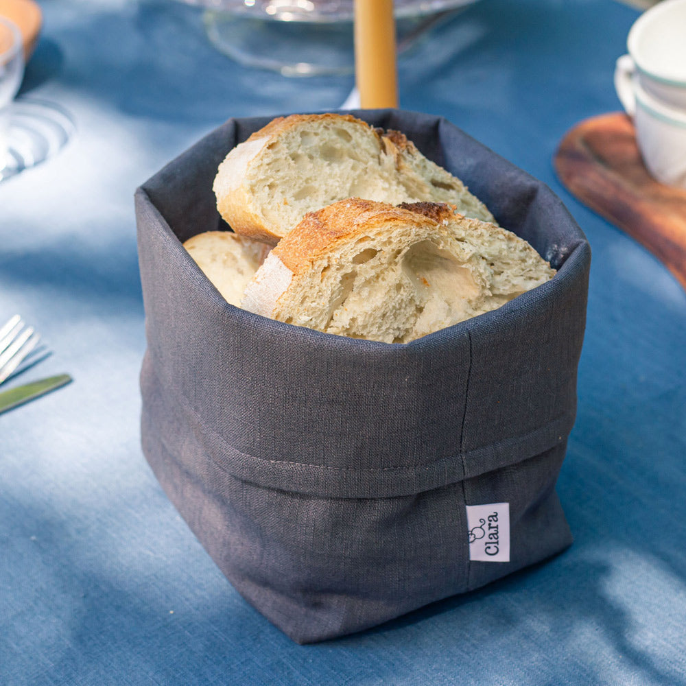 Linen Bread Roll Bag