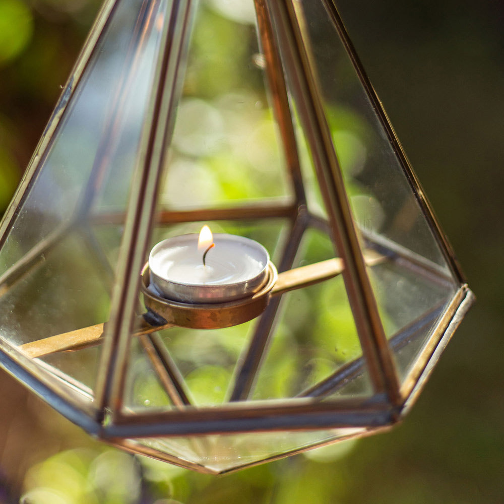 Hanging Brass Lantern