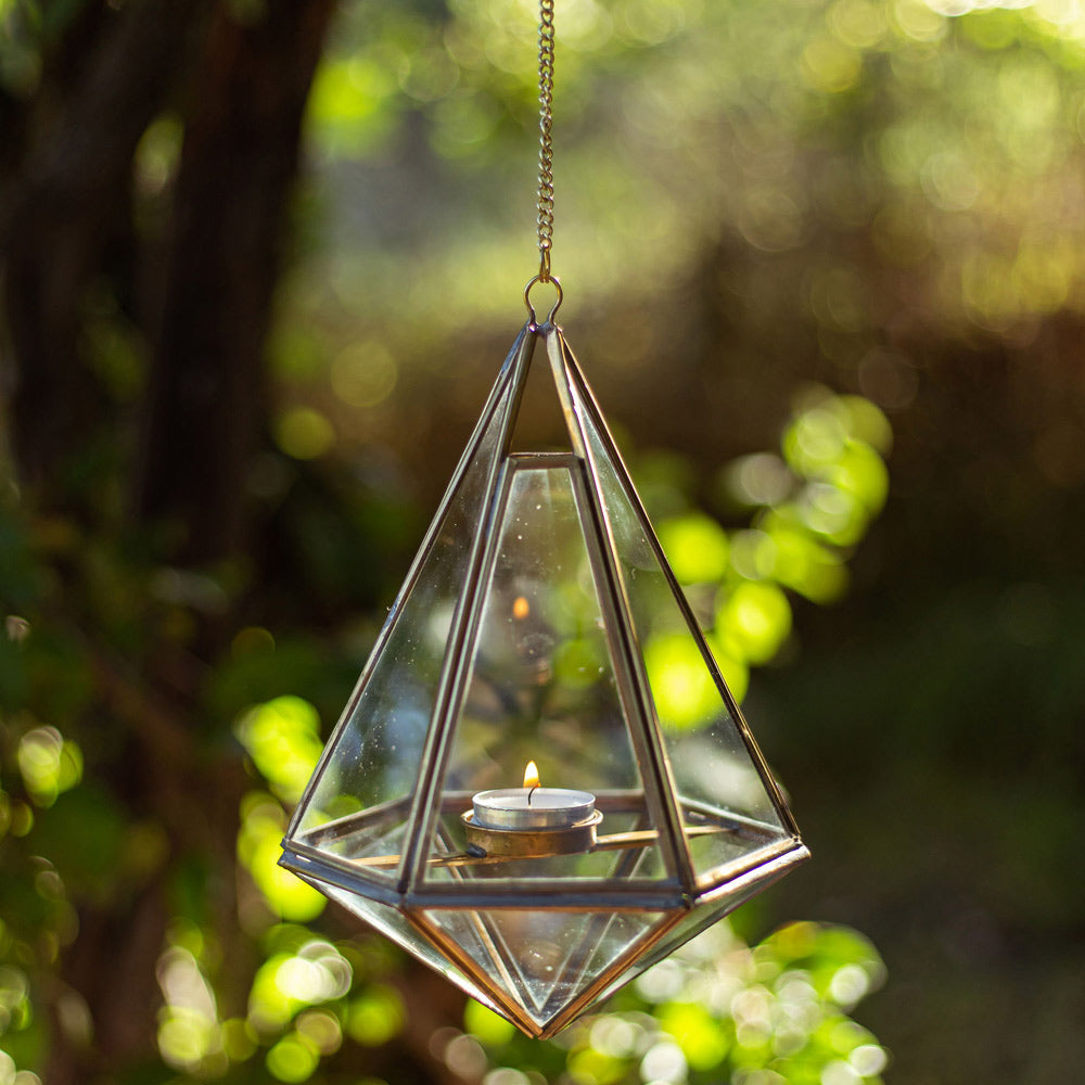 Hanging Brass Lantern